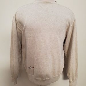 Greg Norman Shark Crew Neck Sweater Size Large